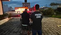 Criminoso do CV condenado por latrocínio no Ceará é preso após dois anos escondido em SC