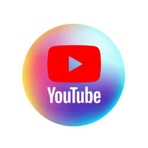 Bold Red YouTube Logo Icon png