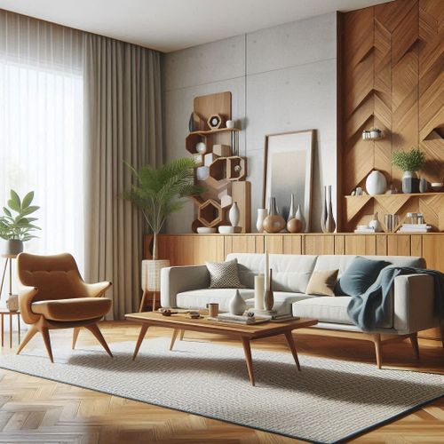 Mid-Century Modern Living Room