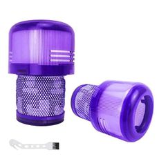 2-Pack Washable & Reusable HEPA Filter Compatible with Dyson V11 & V15 Vacuum Animal/Torque Drive/Complete/Extra & V15V&15s Detect/Detect Submarine Replacement for Part 970013-02