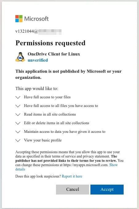 Install OneDrive on Ubuntu 24.04