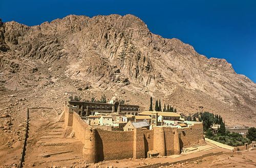 saint catherine's monastery - st. catherines monastery sinai stock pictures, royalty-free photos & images