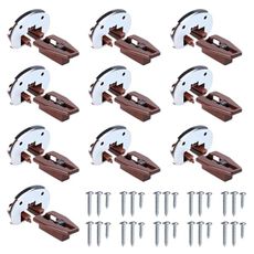 10 Sets for Kenlin Rite-Trak II Drawer Slides Replacement-Rite Track 2 Drawer Repair Parts for Dresser and Nightstand Drawers - 168 Track Guides (10)