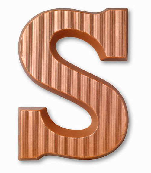 chocolate letter s - picture of the letter s stock pictures, royalty-free photos & images