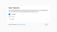 Skew Protection is now generally available – Vercel