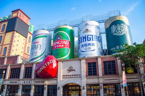 Beer festival atmosphere in Qingdao