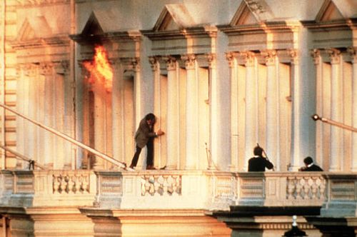 The Iranian Embassy Siege, London, 1980.
