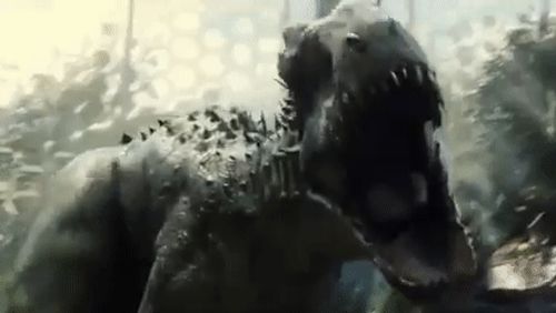 Indominus Rex roar GIF
