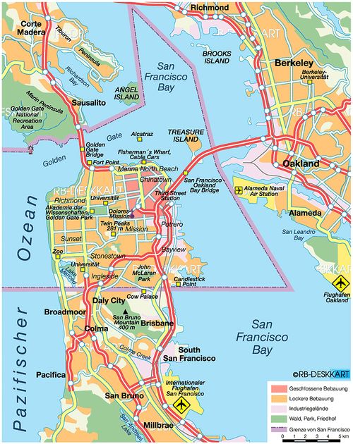 Atlas Map of San Francisco