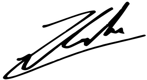 Zohran Mamdani's signature