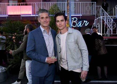 Simon Halls and Matt Bomer