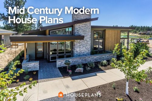 Mid Century Modern House Plans