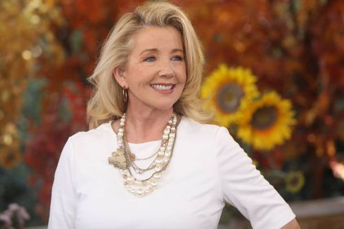 Actress Melody Thomas Scott visit Hallmark Channel's "Home & Family" at Universal Studios Hollywood on September 21, 2020 in Universal City,...