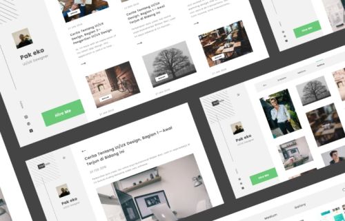 Portfolio Website  - Free Figma Template