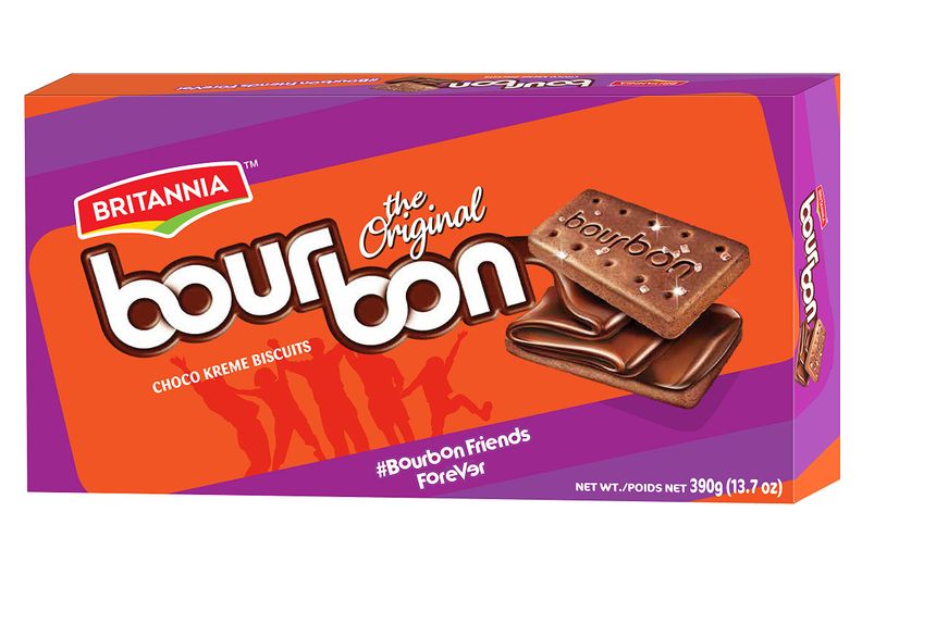Britannia Bourbon Chocolate Biscuits (120g)