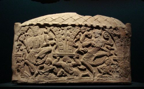 zoroastrian ossuary 7th 8th century ce hirman tepe uzbekistan