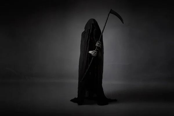 Tod mit Sichel — Stockfoto
