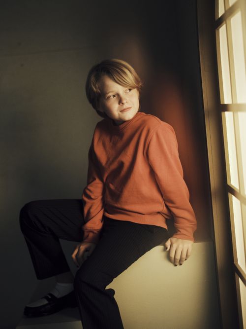 Jacobi Jupe at an event for Hamnet (2025)