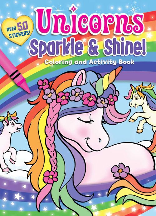 Super Cute Unicorns Colouring