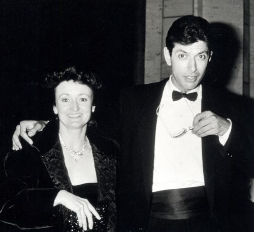 Jeff Goldblum and Patricia Gaul at an event for The Big Chill (1983)