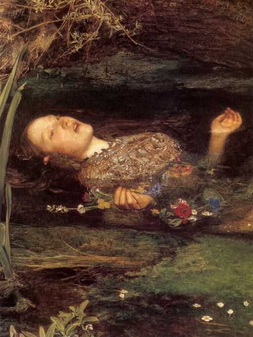 John Everett Millais's Ophelia painting