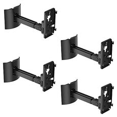 Dinghosen Wall/Ceiling Mount Bracket for UB-20 Series II ST535 ST525 ST520 535III 525III CM520 Virtually Invisible 300 Lifestyle 600 SoundTouch JC-II AM6-V AM10-V AM10IV Black (Set of 4)