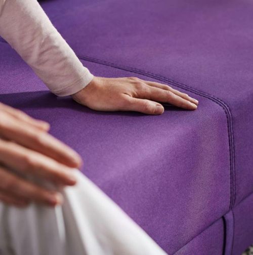 Genuine Slipcover for Complete FLOTTEBO Sleeper Sofa Bed | Vissle Purple - IKEA #4