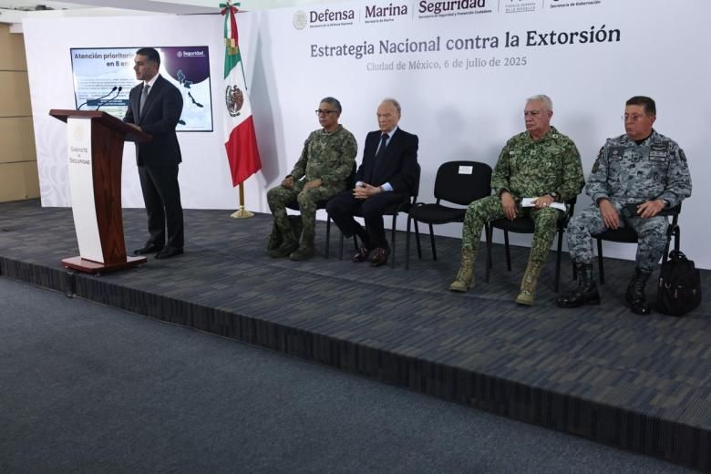 Estrategia Nacional contra la Extorsión ha dejado más de mil 800 detenidos