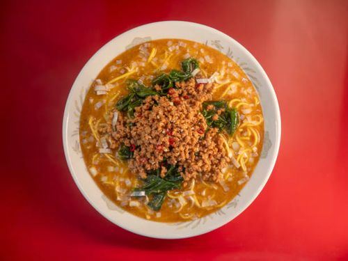 spicy tantanmen ramen - douban stock pictures, royalty-free photos & images