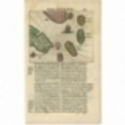 Antique Map of Ceylon by Baldaeus (1672)