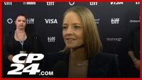 TIFF 50 | Oscar-winner Jodie Foster says French-language role in ‘A Private Life’ was a challenge - YouTube