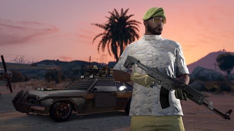 Grand Theft Auto V: Premium Online Edition & Great White Shark Card Bundle - Rockstar Key - GLOBAL - 7