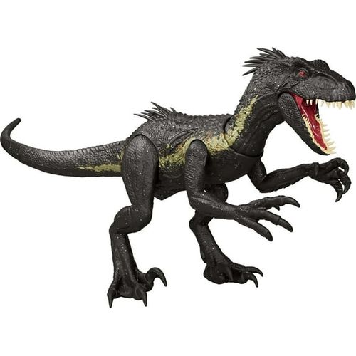 Jurassic World Ultimate Damage Indoraptor Dinosaur Toy Figure, Damage, Light & Sound Toy