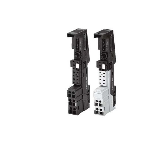 SIMATIC DP, 5 terminal modules TM-E15C24-01 for ET 200S for electronic modules 15 mm width, spring-type terminals 2x4 terminal connections without terminal access to AUX1, AUX1 continuous 5 units per packing unit