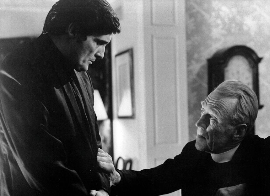 jason miller and max von sydow in the exorcist