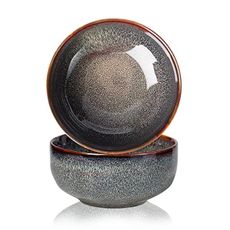 KYBSCZ 22 Ounce Serving Bowls Set - Ceramic Bowl Set of 2-5.75 inch for Salad, Soup,Cereal Bowls for Kitchen