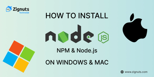 How to install npm and node.js on windows & mac
