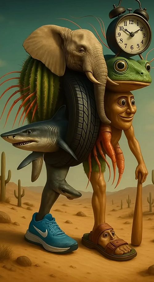 トリッパ トロッパ トラララ リリリ リラ トゥントゥンサフール ボネカ トゥントゥン トララレロ トリッピ トロパ クロコディナ（Trippa Troppa Tralala Lirilì Rilà Tung Tung Sahur Boneca Tung Tung Tralalelo Trippi Troppa Crocodina）