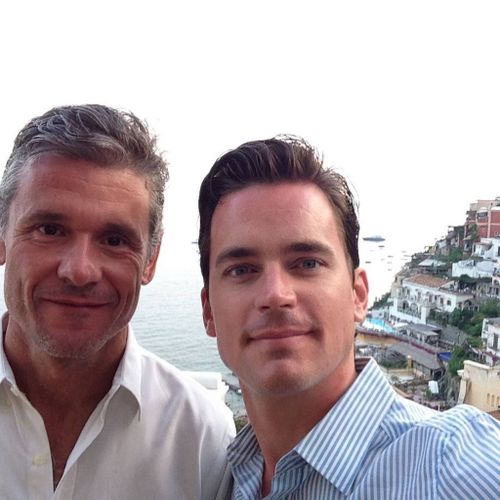 PR guru Simon Halls and Magic Mike actor Matt Bomer have been a couple for over a decade. Photo: @mattbomer/Instagram