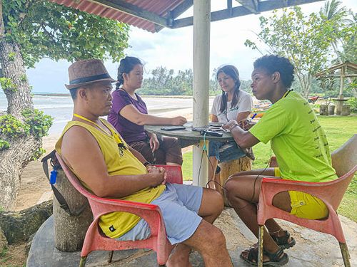 September 18th: The Funder Matius Wau of the Love one Niha Pelita Kasih Foundation explain that the foundation is helping 15 children with cerebral...