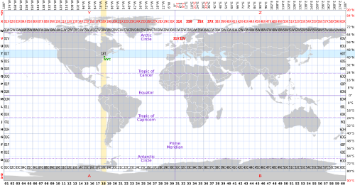 Universal Transverse Mercator coordinate system - Wikipedia