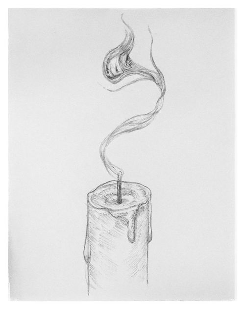 Pencil Writing Drawing, Simple Pencil Drawing Book, Candle Drawing Easy Realistic, Candle Sketches Pencil, Pencil Drawing Of A Candle, Easy Pencil Drawings, Candle Drawing, Dessins Faciles Au Crayon, Pencil Drawing