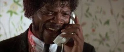 Create meme: pulp fiction, Samuel l Jackson pulp fiction, Samuel El Jackson pulp fiction