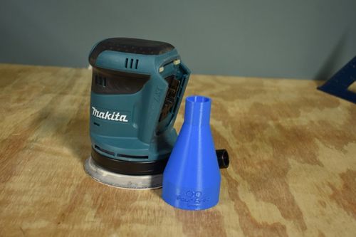 Makita Sander Dust Port Adapter image 1