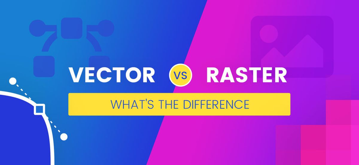 Vector vs Raster: What's The Difference - Vector Characters