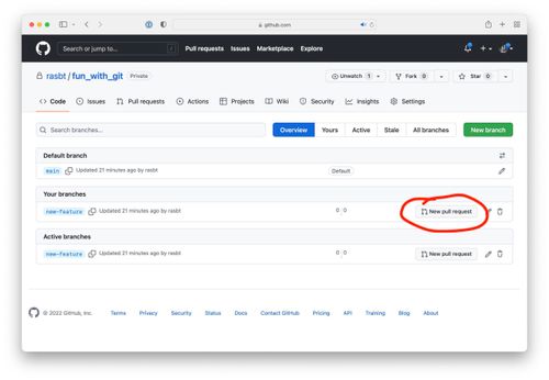 GitHub pull request 2