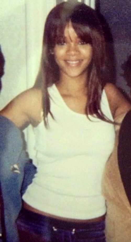 Rihanna at 16 years old