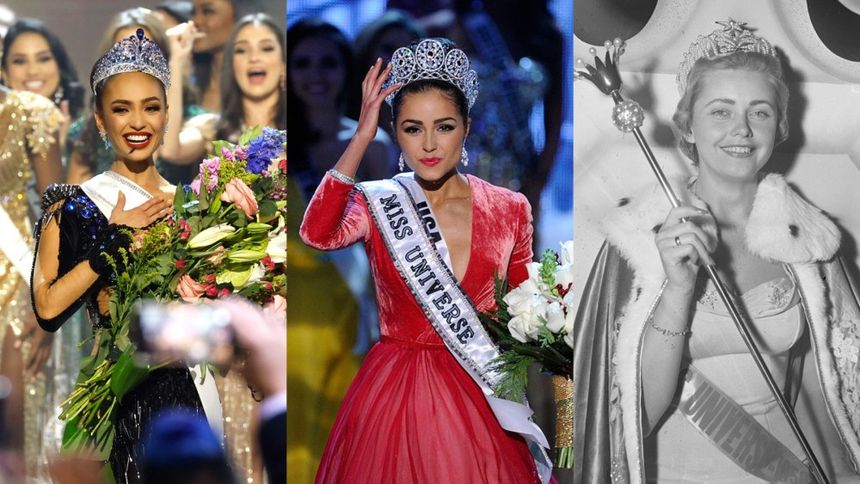 Miss Universe winners, History, list of winners, R’Bonney Gabriel, Olivia Culpo, Hellevi Rombin,