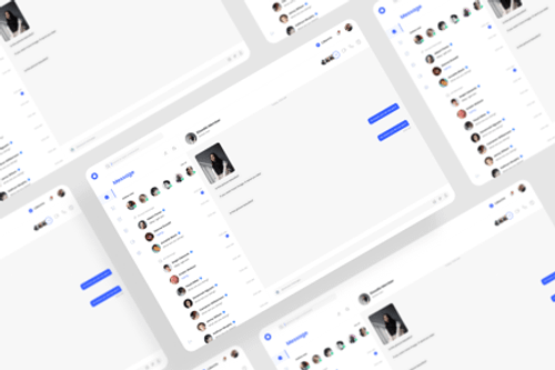 Preview: Chatting Dashboard UI Kit