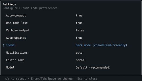 交互式配置界面